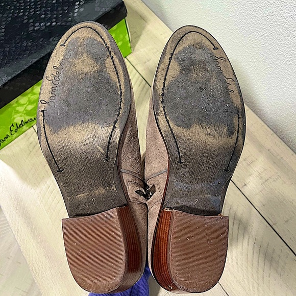 Sam Edelman suede ankle boot - Picture 6 of 7